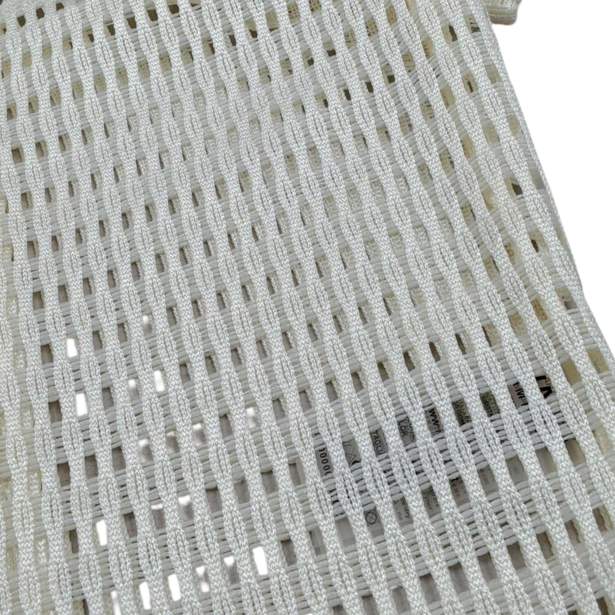 I'M Brian Camicia Mezza Manica Tinta Unita Traforata per Bambino CA3279J PANNA I'M BRIAN 