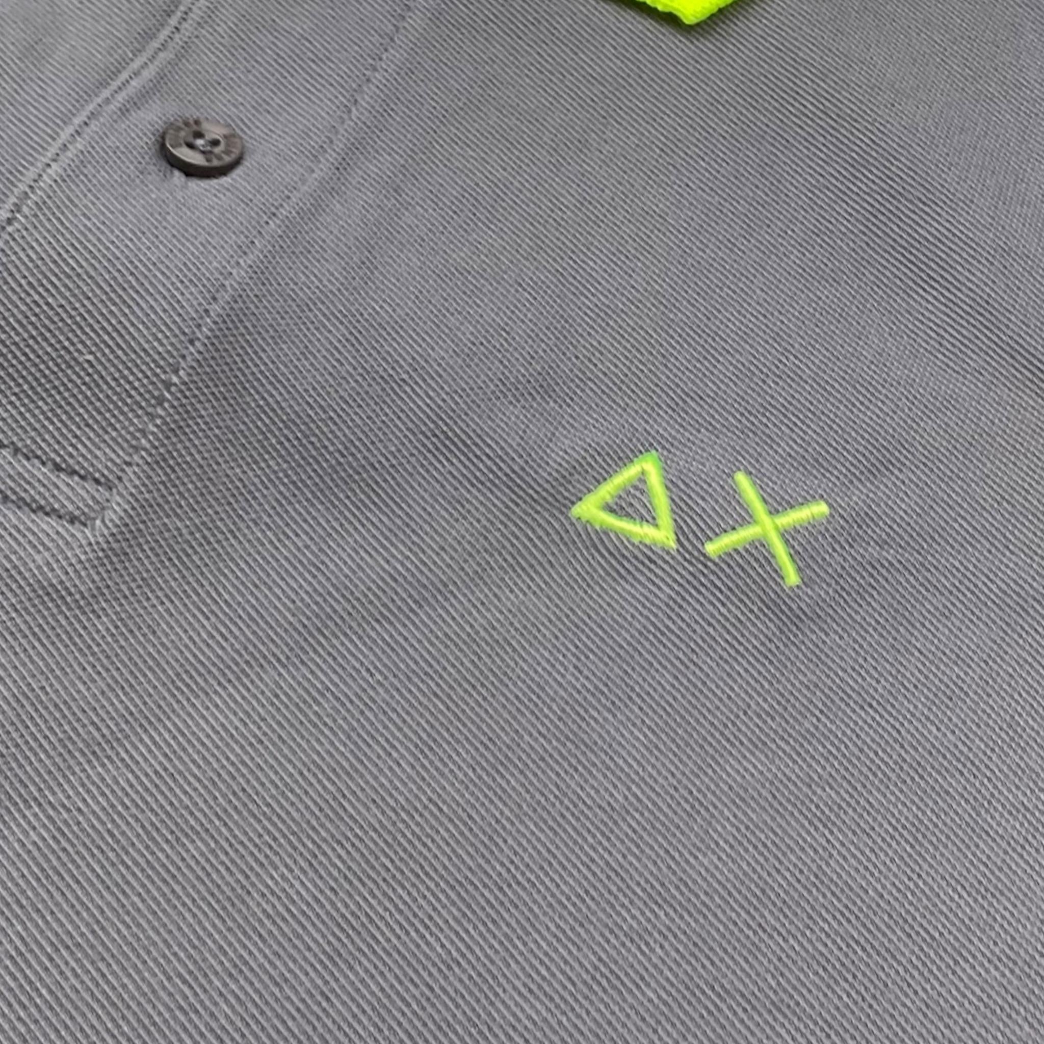 Suns68 Polo Mezza Manica Tinta Unita per Bambino CPA35321 GRIGIO SUNS68 