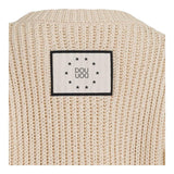 Dou Dou Maglia Tinta Unita con Logo Retro per Bambina DW9P10 BEIGE DOU DOU 