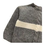 WEDOBLE maglia girocollo tinta ujnita con ricami Grigio per Neonato I2404301A GRIGIO WEDOBLE 