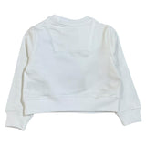 Aeronautica Militare Felpa Chiusa Girocollo Tinta Unita con Stampa Logo per Neonato 251FE0027A BIANCO AERONAUTICA MILITARE 