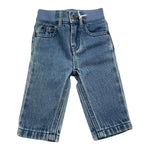 STELLA McCARTNEY jeans tinta unita con elastico in vita Azzurro per Neonato TT6580 AZZURRO STELLA McCARTNEY 