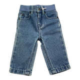 STELLA McCARTNEY jeans tinta unita con elastico in vita Azzurro per Neonato TT6580 AZZURRO STELLA McCARTNEY 
