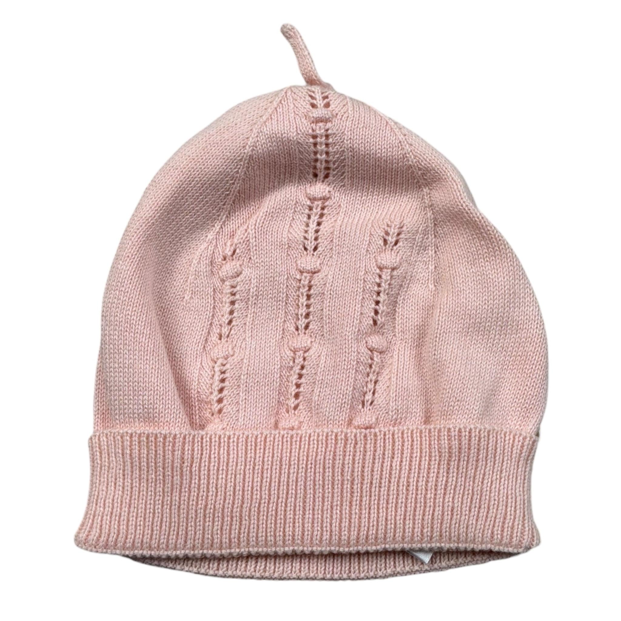 Wedoble Cappello Tinta Unita con Trafori per Neonata V2401307A ROSA WEDOBLE 