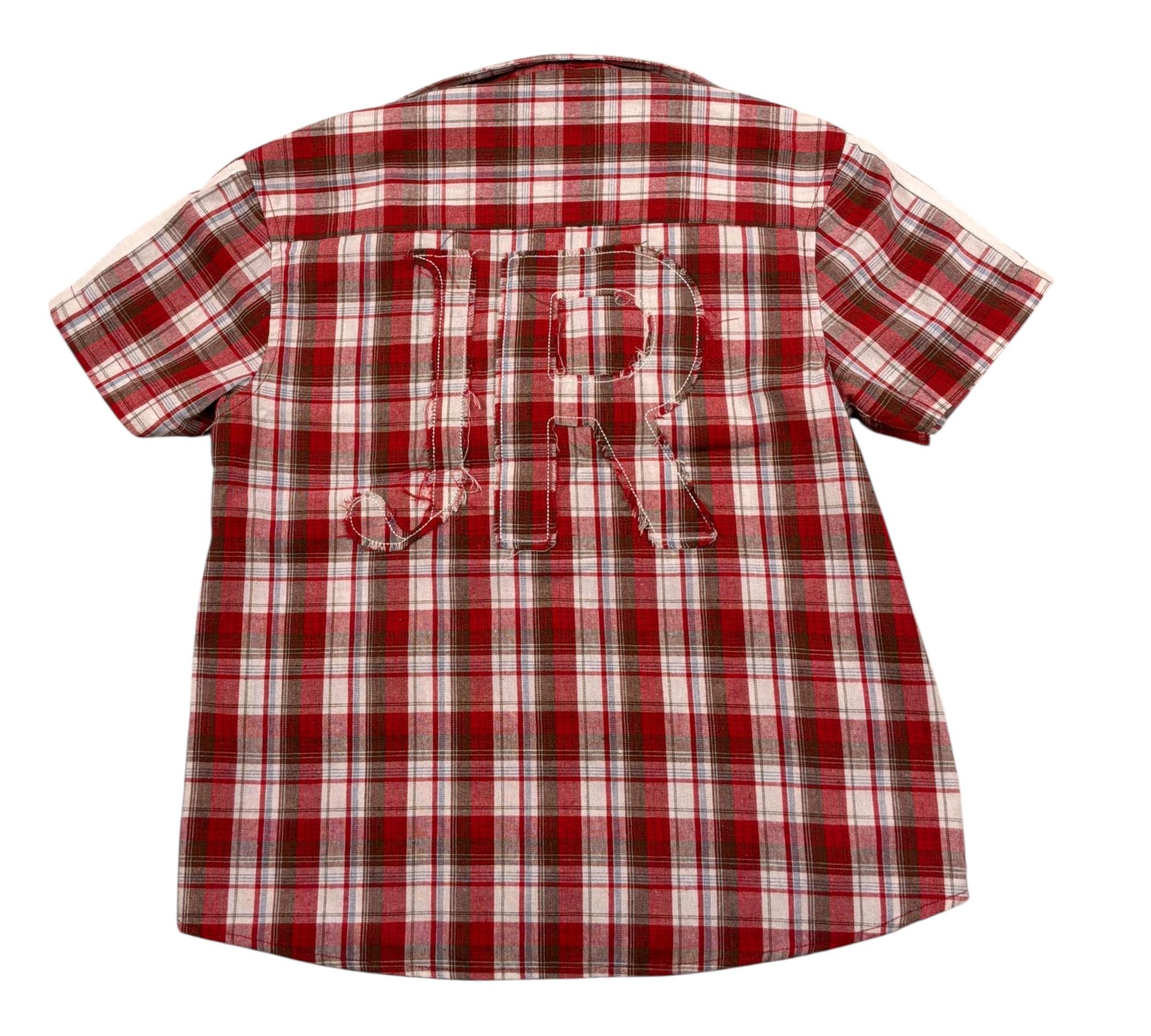 John Richmond Camicia Mezza Manica Fantasia  per Bambino RBP26194CA ROSSO JOHN RICHMOND 