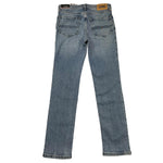 Tommy Hilfiger Jeans Tinta Unita con Girovita Regolabile per Bambino KB0KB08267 AZZURRO TOMMY HILFIGER 