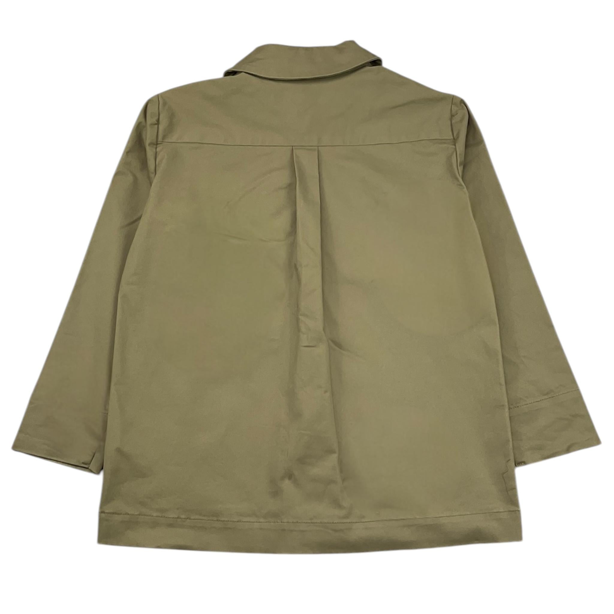 JOHN RICHMOND camicia manica lunga tinta unita con logo Verde per Bambino RBA25056CA VERDE JOHN RICHMOND 