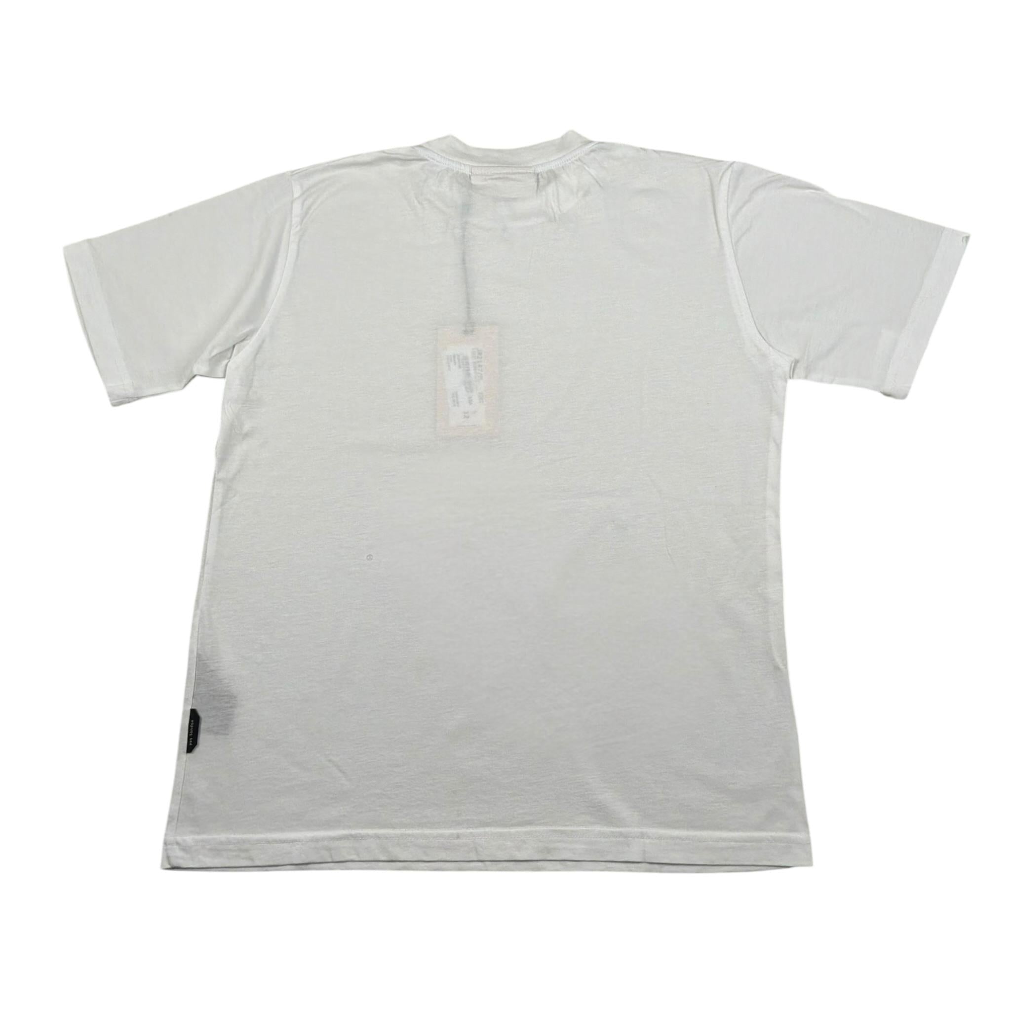 Yes London T-Shirt Girocollo Tinta Unita per Bambino JR2147 BIANCO YES LONDON 