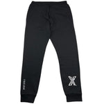 DSQUARED2 pantalone tuta tinta unita con stampa logo Nero per Bambino DQ2527X NERO DSQUARED2 