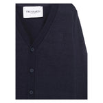 Trussardi Cardigan Tinta Unita con Logo per Bambino TBP25024CD BLU TRUSSARDI 
