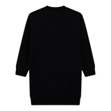 GUESS abito girocollo tinta unita manica lunga con brillantini Nero per Bambina J4YK19A6V4 NERO GUESS 