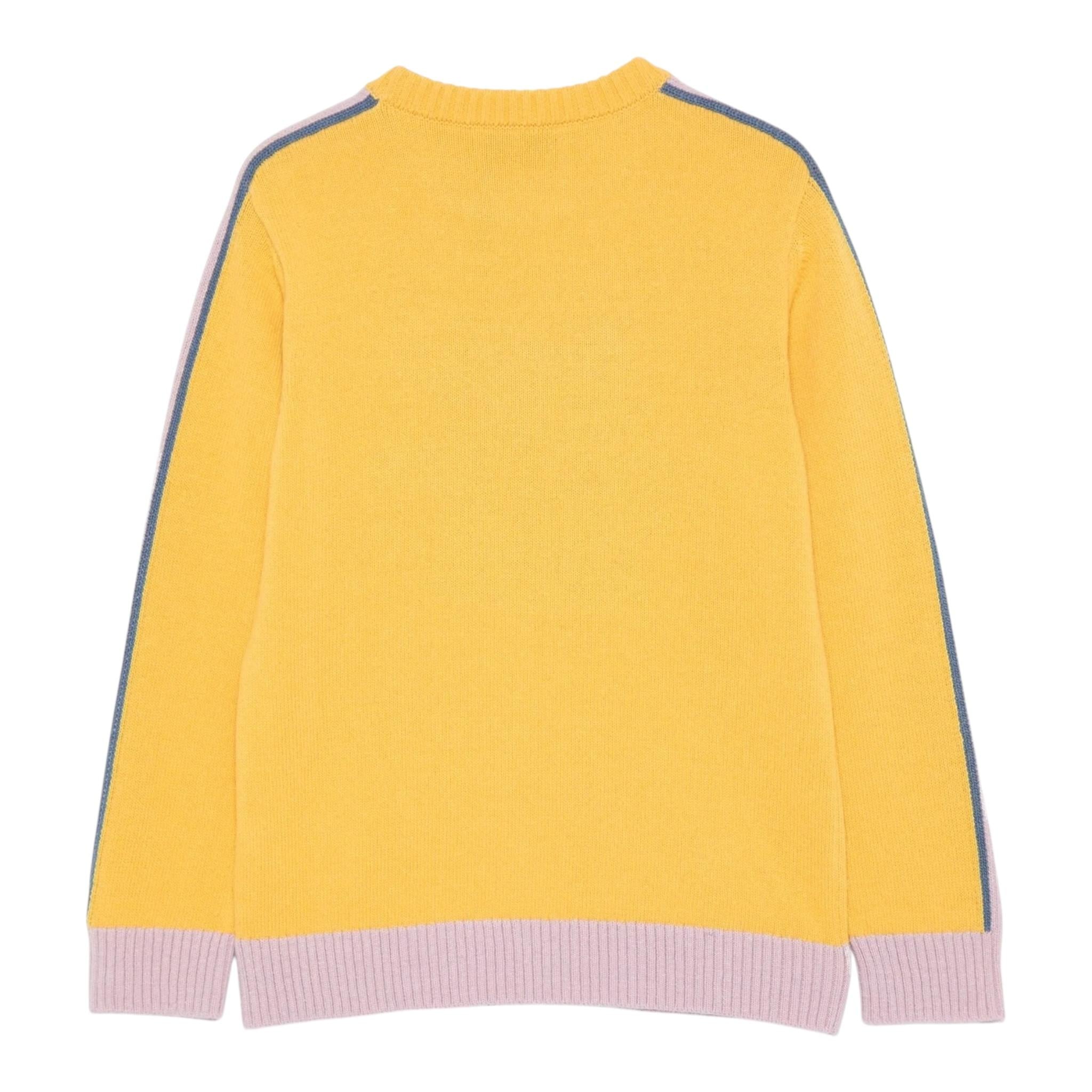 ETRO maglia tinta unita con stampa Giallo per Bambina GV9A10X GIALLO ETRO 