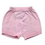 Le Bebe Culotte Tinta Unita con Trafori per Neonata LBG6388 ROSA LE BEBE 