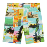 Guess Bermuda Tinta Unita con Stampa per Bambino N5GD13KA5R4 MULTICOLOR GUESS 