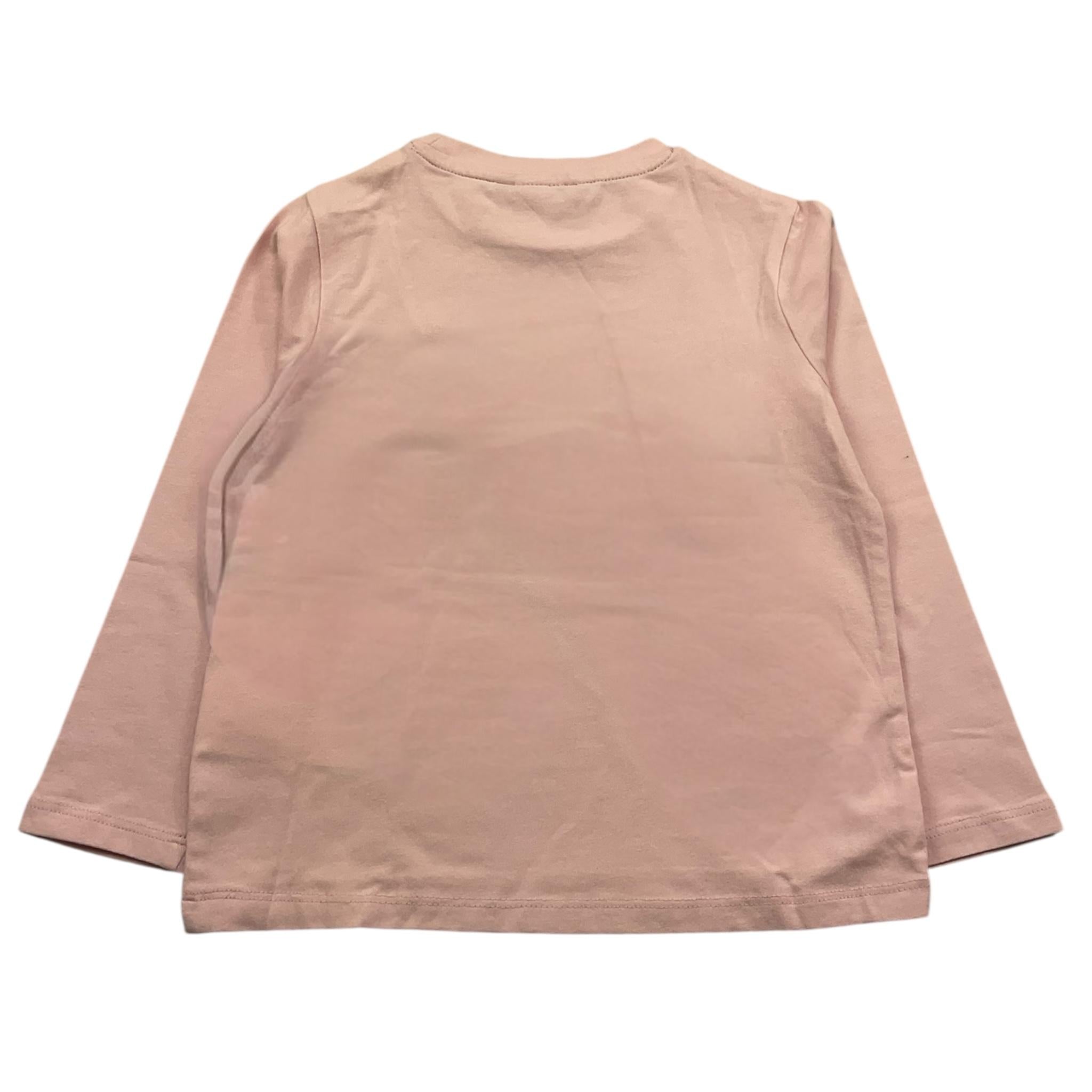 U.S. POLO ASSN shirt girocollo tinta unita con logo Rosa per Bambina US40668 ROSA U.S. POLO ASSN 