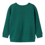 NAME IT maglia girocollo tinta unita  Verde per Neonato 13231584 VERDE NAME IT 