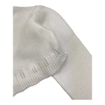 Barcellino Coprispalle Tinta Unita In Filo per Bambina 120821 BIANCO BARCELLINO 