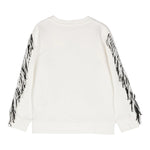 STELLA McCARTNEY felpa girocollo tinta unita con stampa Bianco per Bambina TV4D00 BIANCO STELLA McCARTNEY 