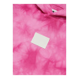 Maison Margiela Felpa Con Cappuccio Tinta Unita Con Fantasia Sfumatura Fuxia Per Bambina