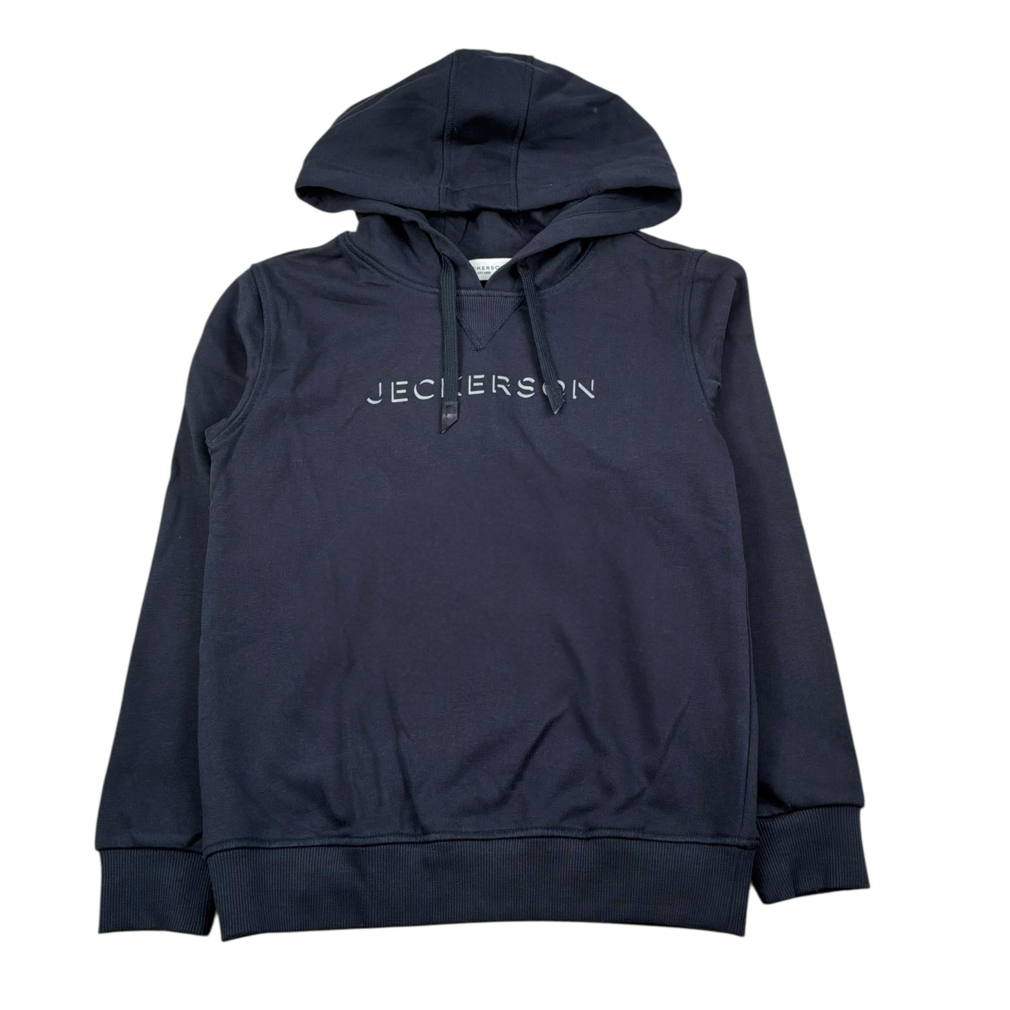 Jeckerson Felpa Chiusa con Cappuccio Tinta Unita per Bambino J3847 BLU JECKERSON 