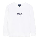 Ralph Lauren Felpa Chiusa Girocollo Tinta Unita per Bambino 322958154001 BIANCO RALPH LAUREN 