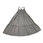 Petit Indi Abito Tinta Unita con Applicazioni per Bambina SS25BK6651 GRIGIO PETIT INDI 