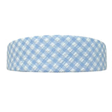 Magil Cerchietto Bicolore con Fantasia A Quadri per Bambina FN29057 BIANCO/AZZURRO MAGIL 