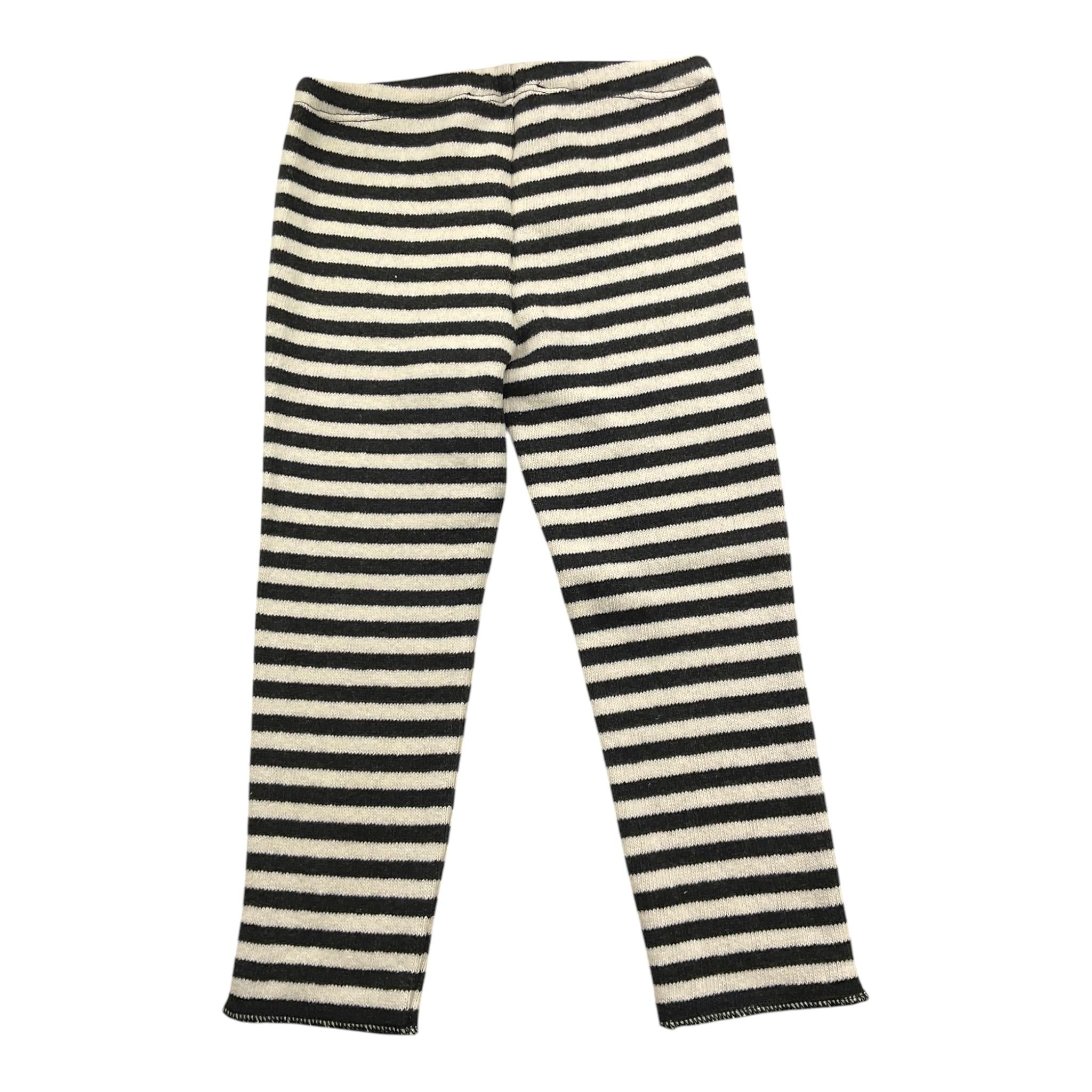 ZHOE & TOBIAH leggins bicolore con fantasia a righe Bianco/nero per Bambina KTT26 BIANCO/NERO ZHOE & TOBIAH 