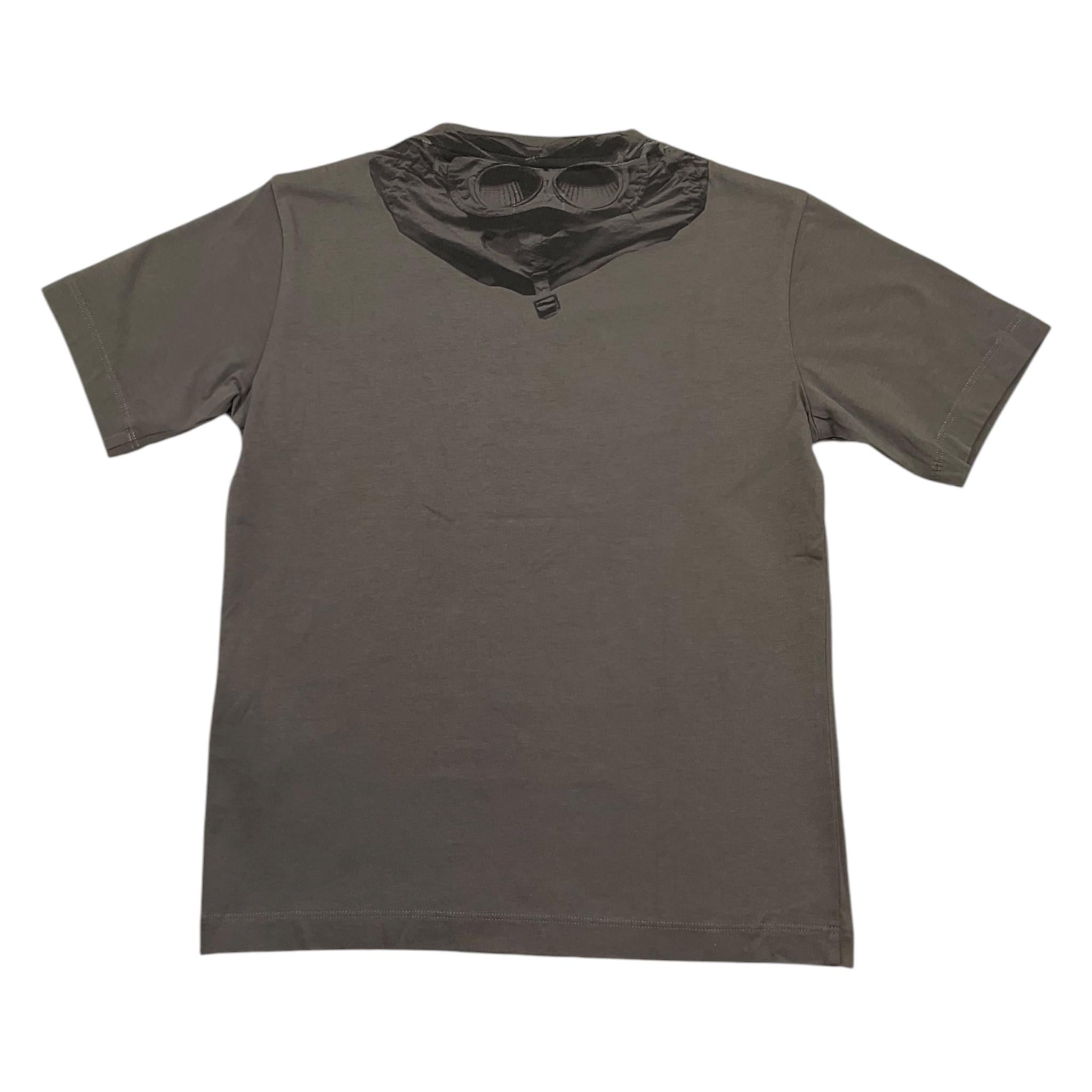 C.P. Company T-Shirt Girocollo Tinta Unita per Bambino CNM006 GRIGIO C.P. COMPANY 