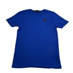 F**K T-Shirt Girocollo Tinta Unita con Stampa per Bambino FJ2450038RY BLU F**K 
