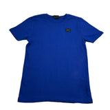 F**K T-Shirt Girocollo Tinta Unita con Stampa per Bambino FJ2450038RY BLU F**K 
