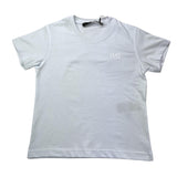 I'M BRIAN t-shirt girocollo tinta unita con stampa Bianco per Neonato TS3142K BIANCO I'M BRIAN 