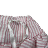 M+E' Gonna Tinta Unita con Fantasia A Righe per Neonata UE1778XXX BIANCO/ROSA M+E' 