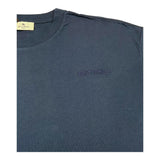 Etro T-Shirt Girocollo Tinta Unita Con Stampa In Contrasto Blu Per Bambino