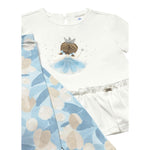 Mayoral Completo 2 Pezzi T-Shirt-Leggins per Neonata 173528 BIANCO MAYORAL 