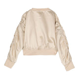 Twinset Plain Zip Up Jacken Beige Für Mädchen