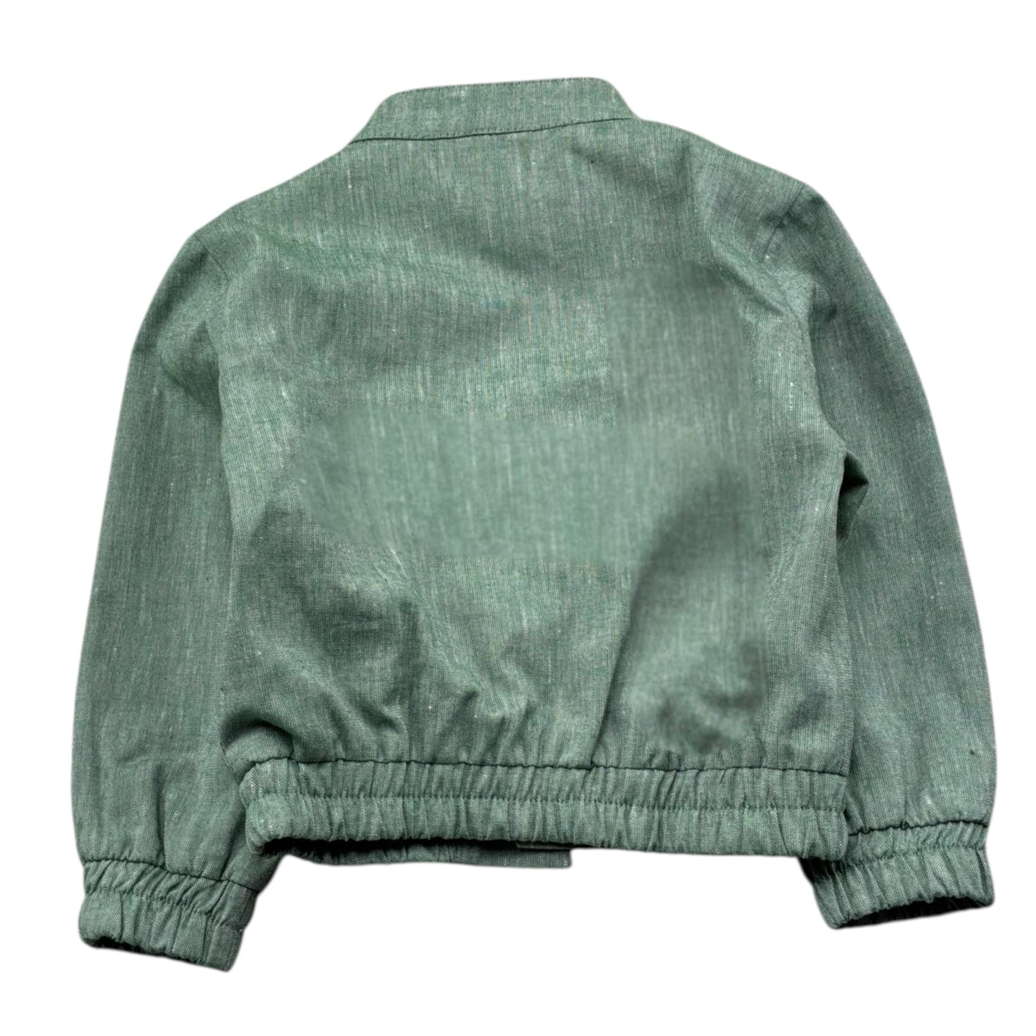 Le Bebe' Giubbino Tinta Unita con Bottoni per Neonato LBB5344 VERDE LE BEBE' 