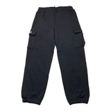 Disclaimer Pantalone Modello Tuta Tinta Unita Con Elastico In Vita Nero Per Bambino