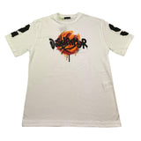 Disclaimer T-Shirt Girocollo Tinta Unita con Stampe per Bambino 25EDK58446 BIANCO DISCLAIMER 