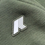 K-Way Maglia Tinta Unita Girocollo con Logo per Bambino K2148LW VERDE K-WAY 
