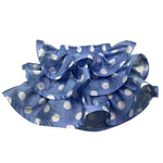 Miss Grant Gonna Tinta Unita con Balze per Neonata MG1262 VIOLA MISS GRANT 