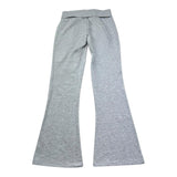 Juicy Couture Pantalone Tinta Unita Modello A Zampa con Stampa per Bambina JBX6689 GRIGIO JUICY COUTURE 