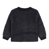 CARRE'MENT BEAU cardigan tinta unita con ricamo cuore Blu per Neonata Y05268 BLU CARRE'MENT BEAU 