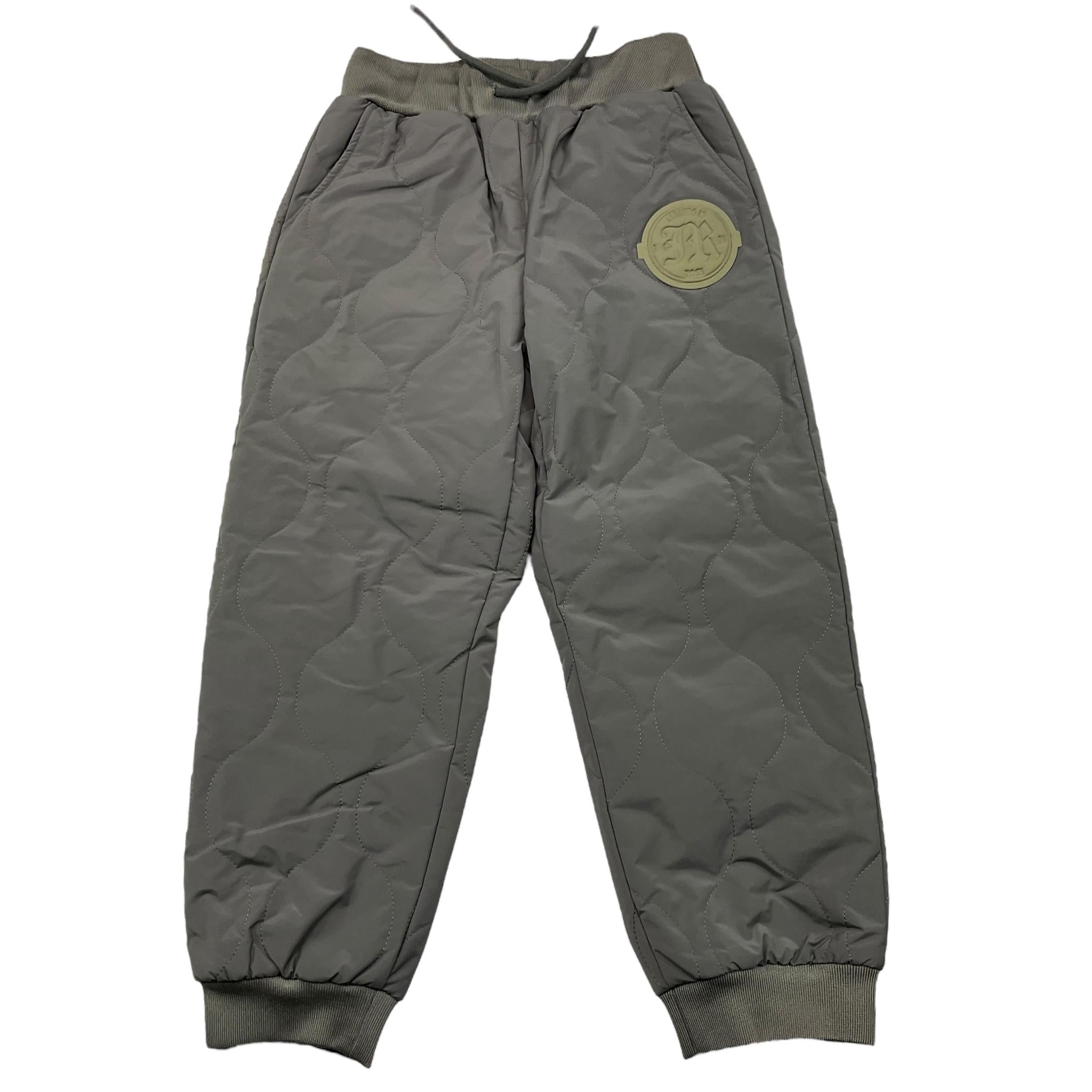 JOHN RICHMOND pantalone tinta unita con elastico in vita Verde per Bambino RBA25069PA VERDE JOHN RICHMOND 