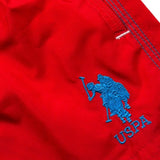 U.S. Pollo Assn Costume Modello Boxer tinta unita Rosso per Bambino 61404 ROSSO U.S. POLLO ASSN 