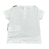 Le Bebe' T-Shirt Tinta Unita con Gilet Incorporato per Neonato LBB3553 BIANCO LE BEBE' 