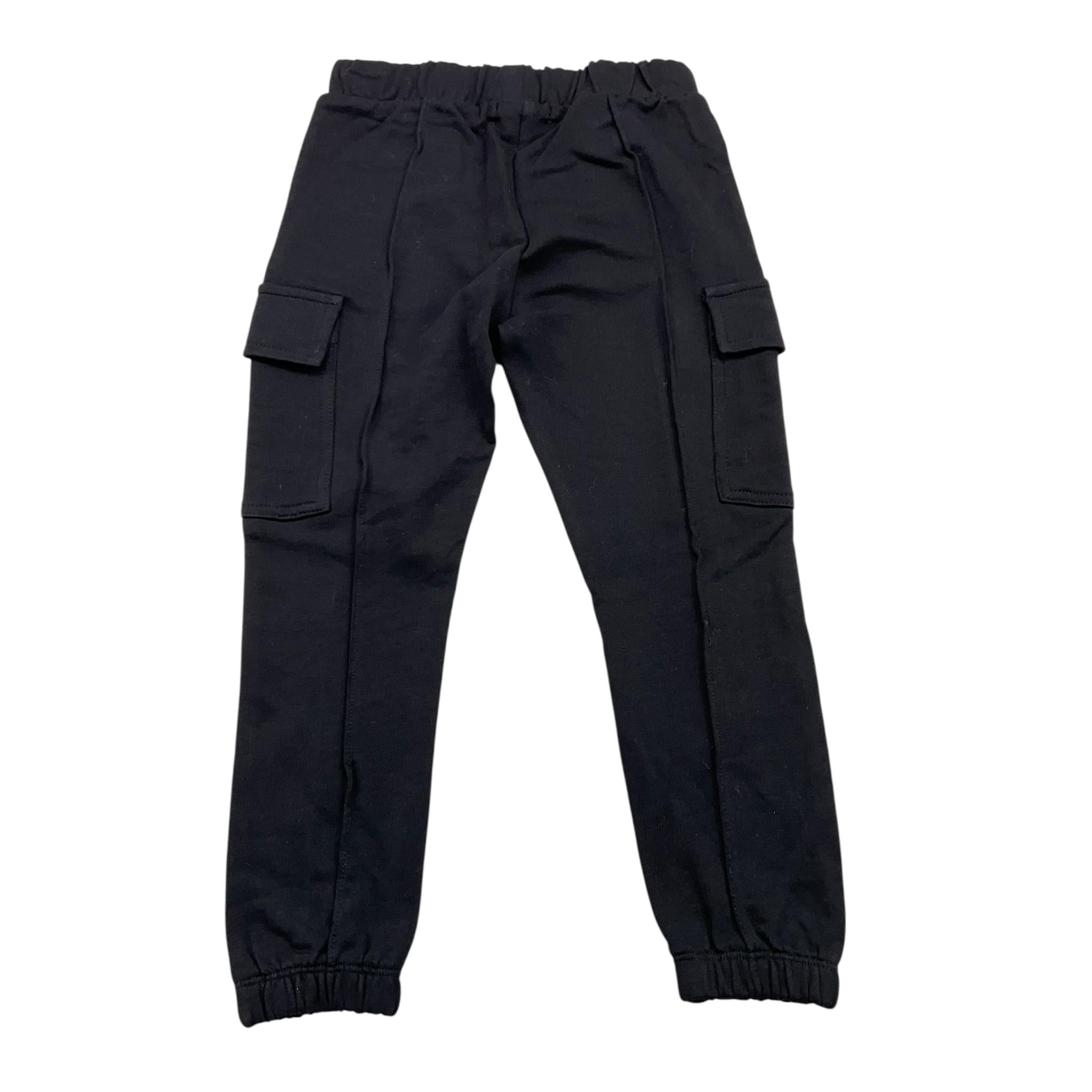 FUN & FUN pantalone tuta tinta unita Nero per Neonata FBPT00009 NERO FUN & FUN 