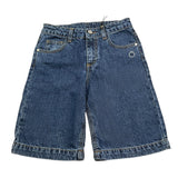 Trussardi Bermuda In Denim Tinta Unita con Girovita Regolabile per Bambino TBP25171BE BLU TRUSSARDI 