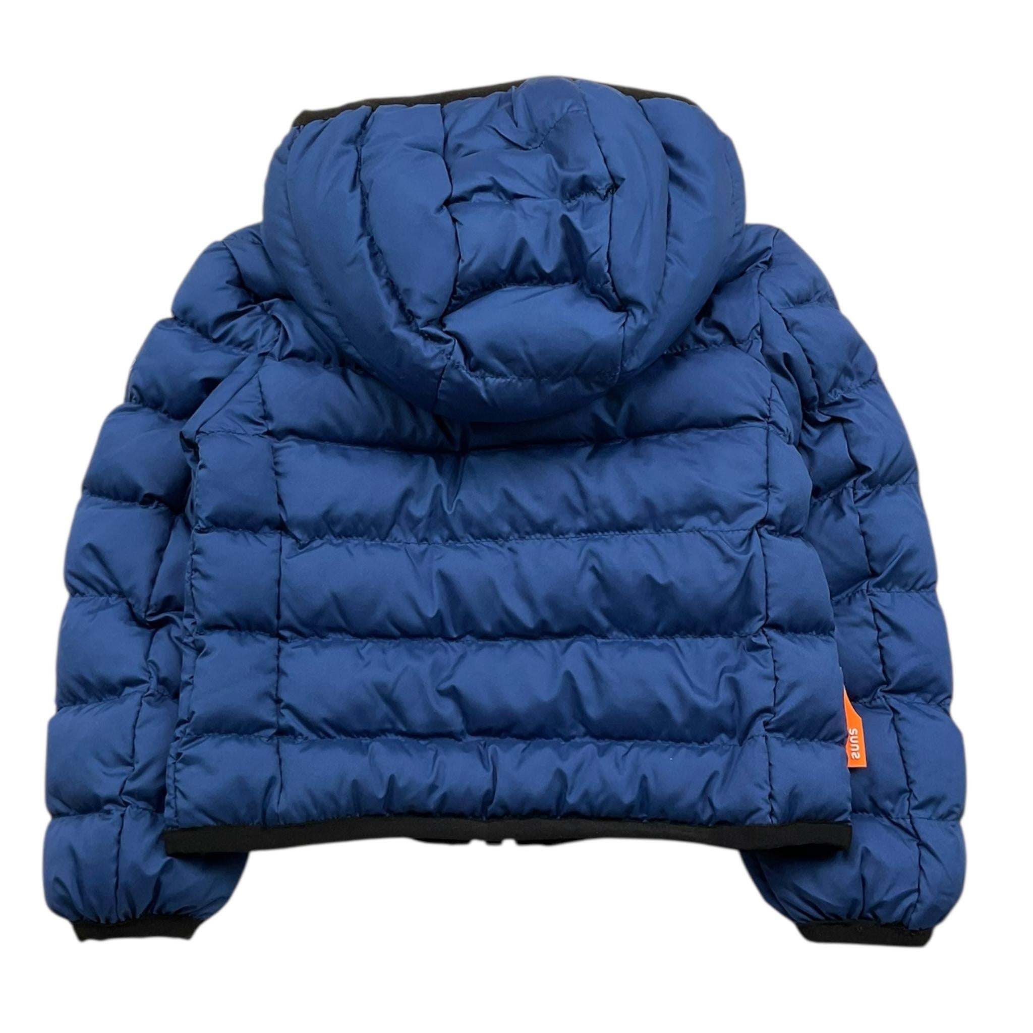 SUNS  giubbino tinta unita con cappuccio e zip Blu per Neonato GBS5304UB BLU SUNS 