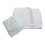 Baby Vip Set Lenzuola 3 Pezzi  per Neonata T1382 BIANCO BABY VIP 